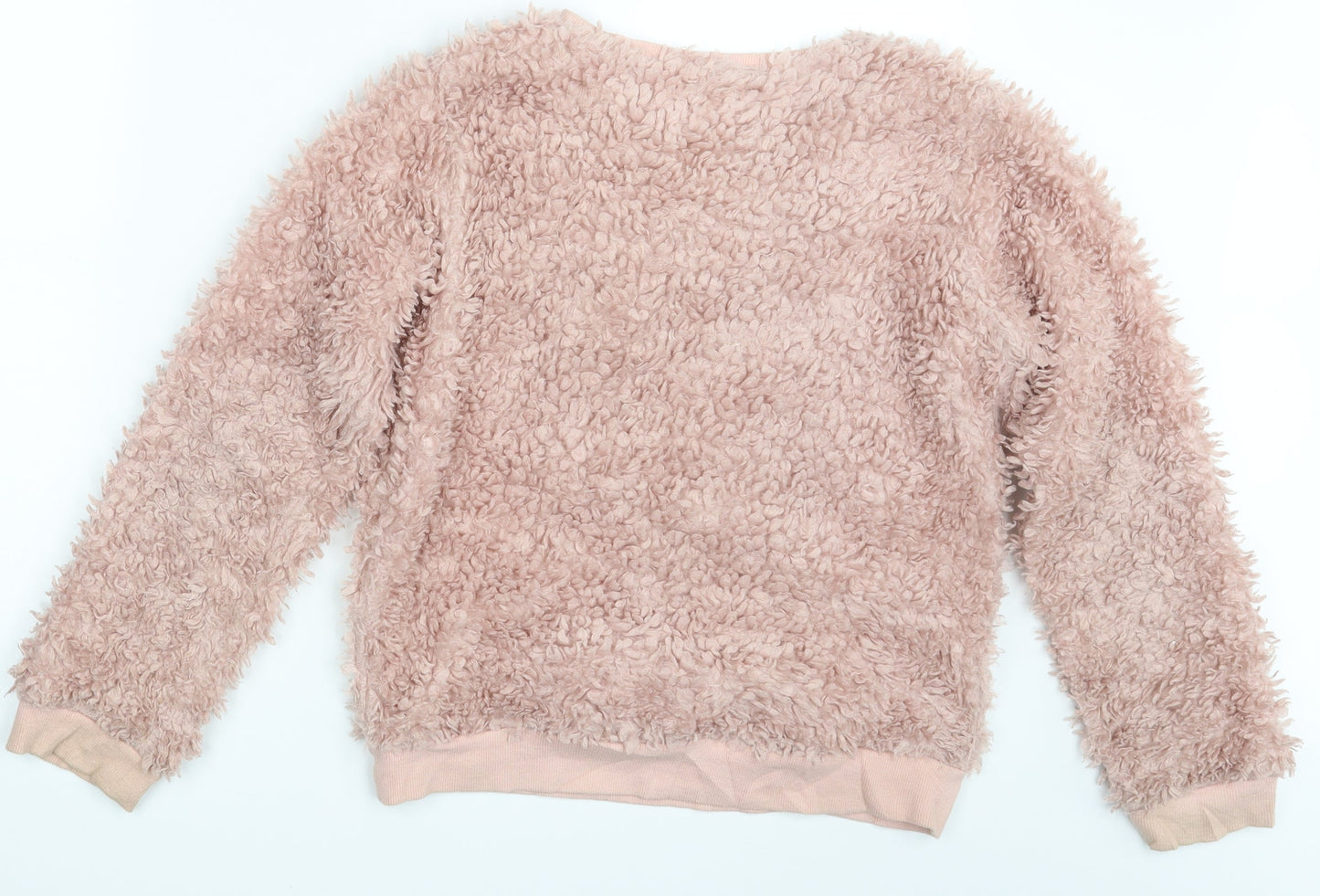 I Love Girlswear Girls Pink   Pullover Jumper Size 12-13 Years