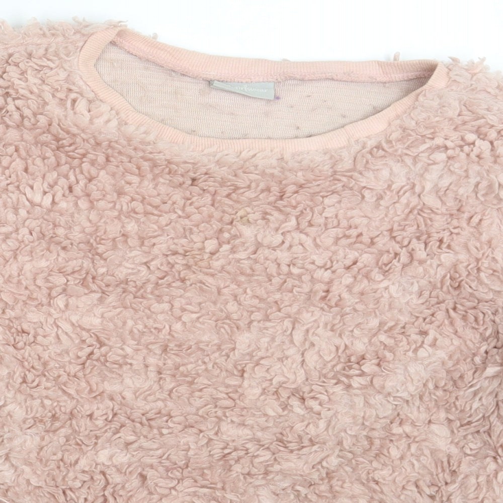 I Love Girlswear Girls Pink   Pullover Jumper Size 12-13 Years