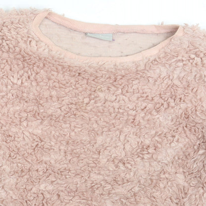 I Love Girlswear Girls Pink   Pullover Jumper Size 12-13 Years