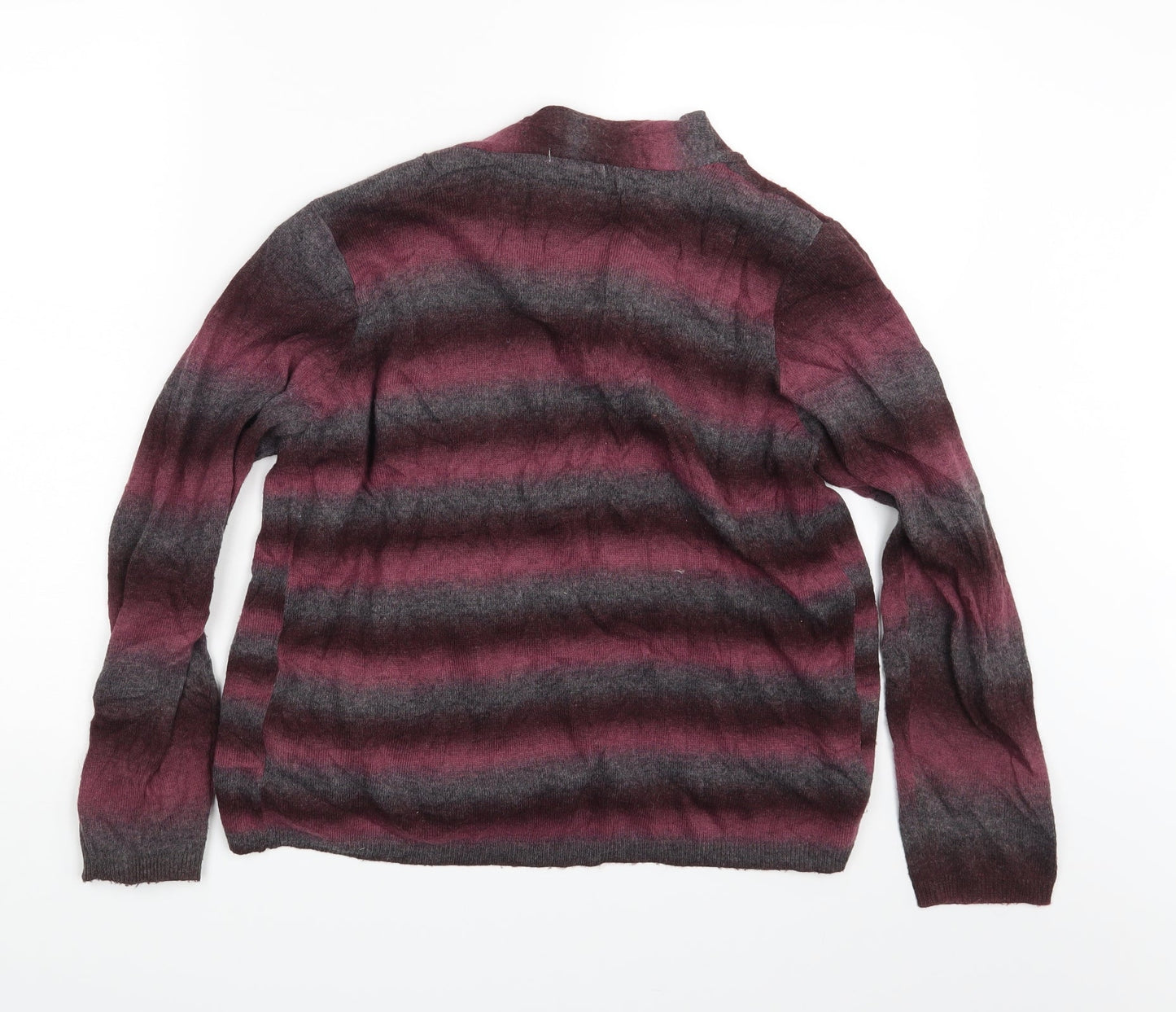 Womens UK Size L Nina Murati Multicoloured Cardigan Jumper