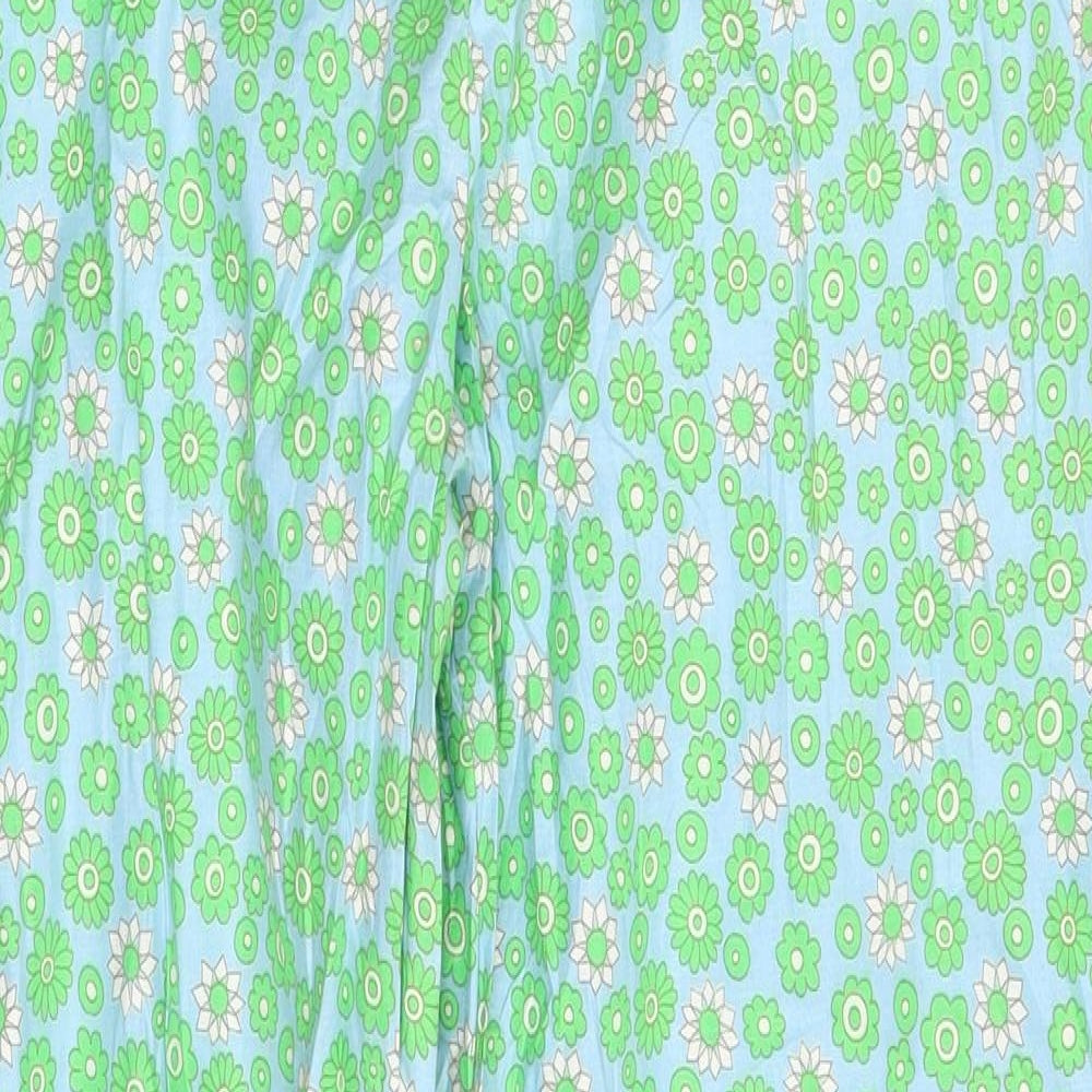 Whispers Womens Multicoloured Floral  Sweatpants Trousers Size L L27 in