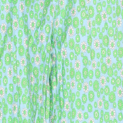 Whispers Womens Multicoloured Floral  Sweatpants Trousers Size L L27 in