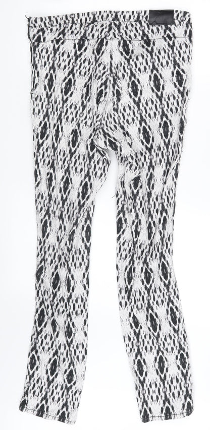 Womens UK Size 12 H&M  Jegging White Leggings