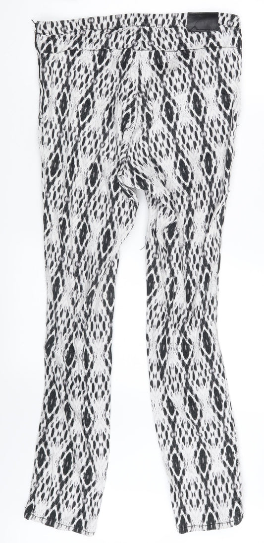 Womens UK Size 12 H&M  Jegging White Leggings