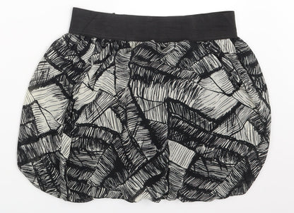 A.Y.K Womens Multicoloured Geometric  A-Line Skirt Size M