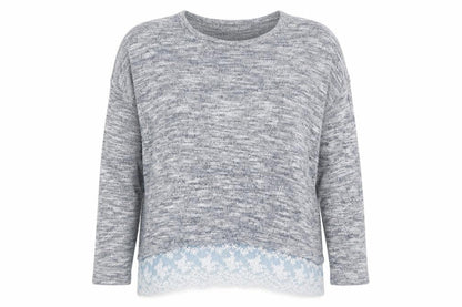 Womens UK Size XS Divided Grey Pullover Jumper