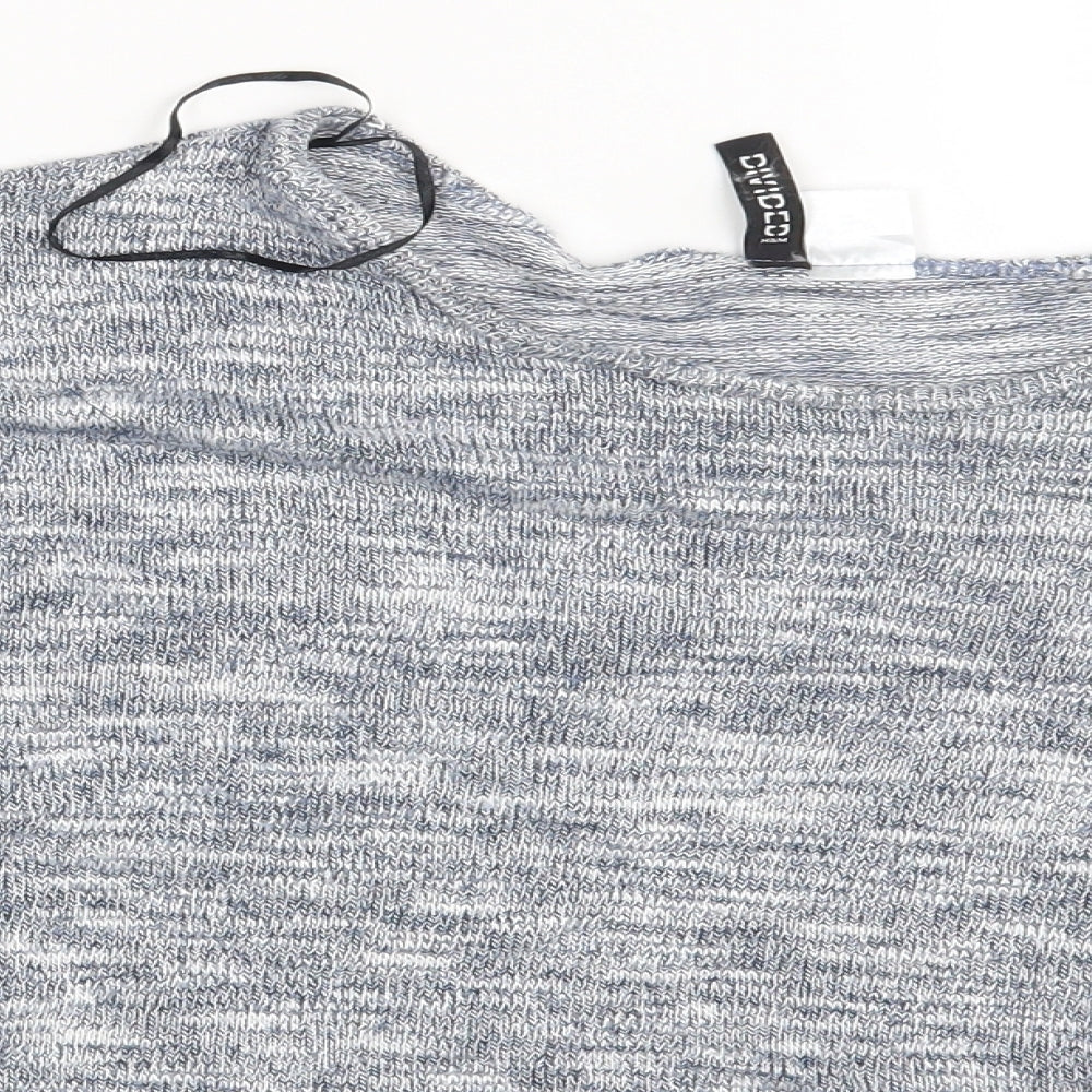 Womens UK Size XS Divided Grey Pullover Jumper