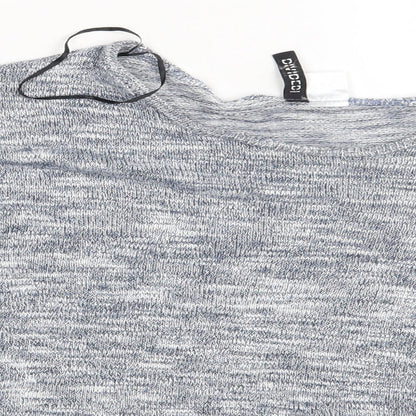 Womens UK Size XS Divided Grey Pullover Jumper