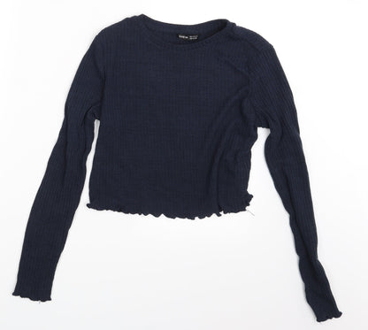 SheIn Womens Blue   Pullover Jumper Size S