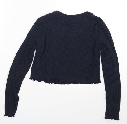 SheIn Womens Blue   Pullover Jumper Size S