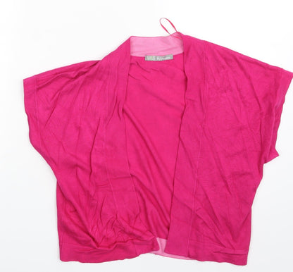 Womens UK Size One Size M&S Pink Cape Jumper