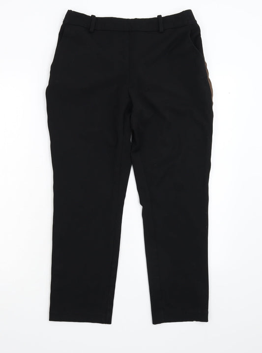 Womens UK Size 14 H&M Regular Fit  Black Trousers