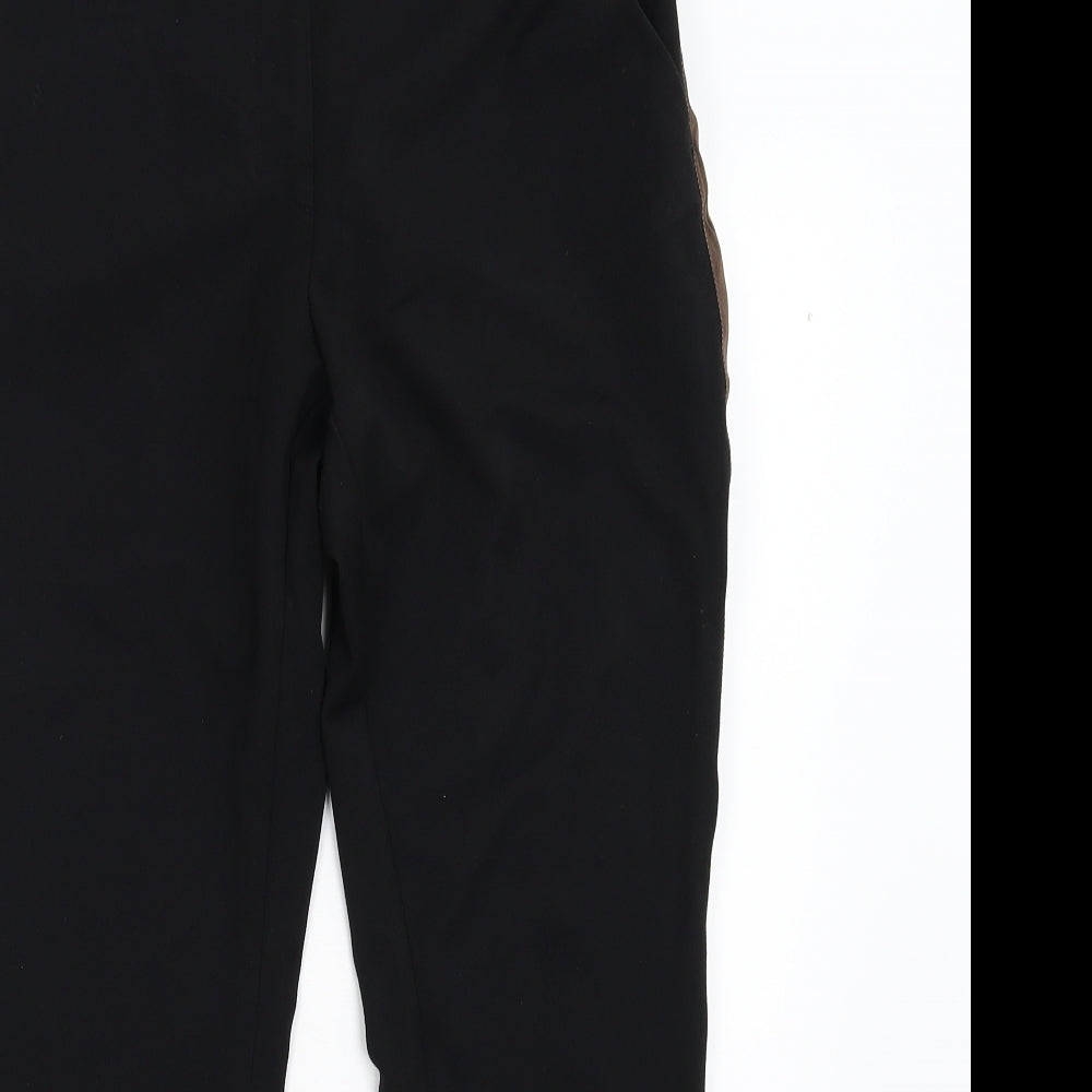 Womens UK Size 14 H&M Regular Fit  Black Trousers