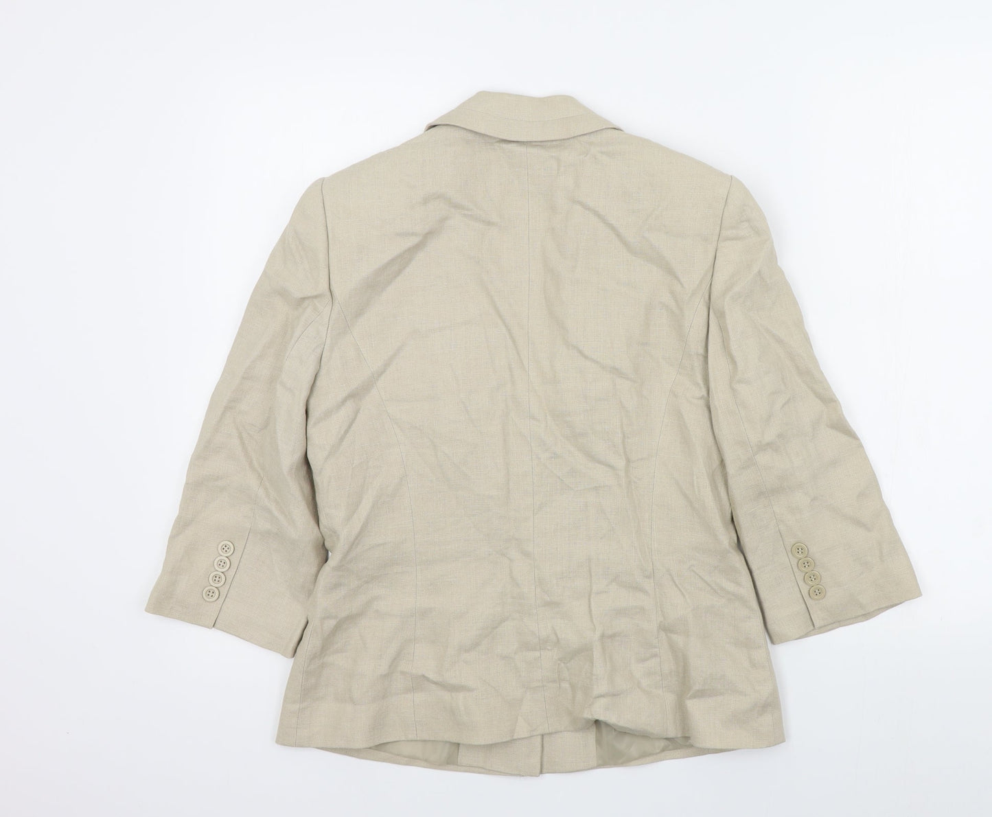 Womens UK Size 8 planet Regular Beige Blazer