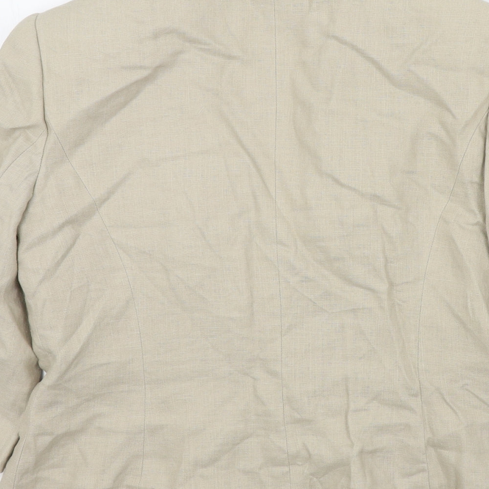 Womens UK Size 8 planet Regular Beige Blazer