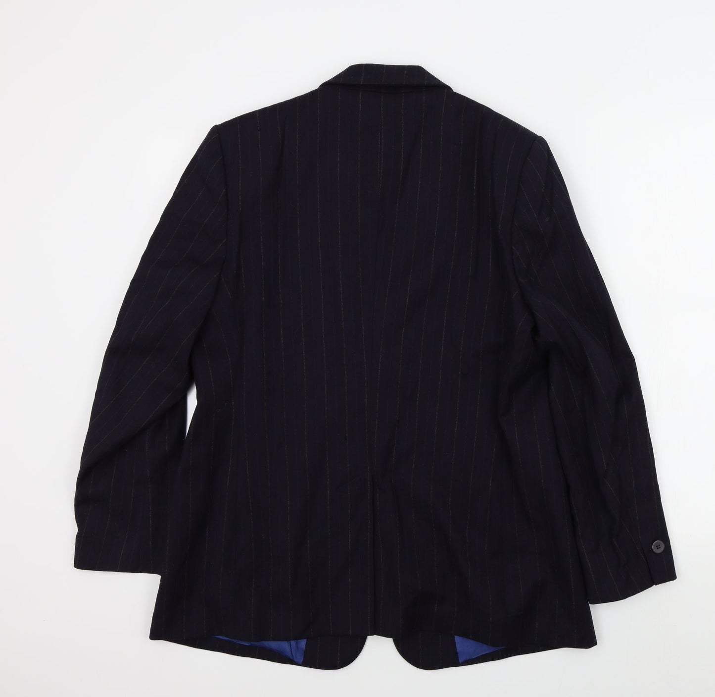 Womens UK Size L Preworn Regular Blue Blazer