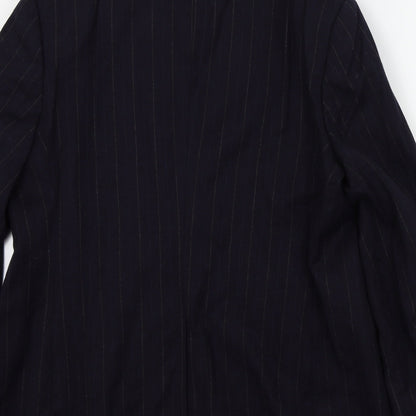 Womens UK Size L Preworn Regular Blue Blazer