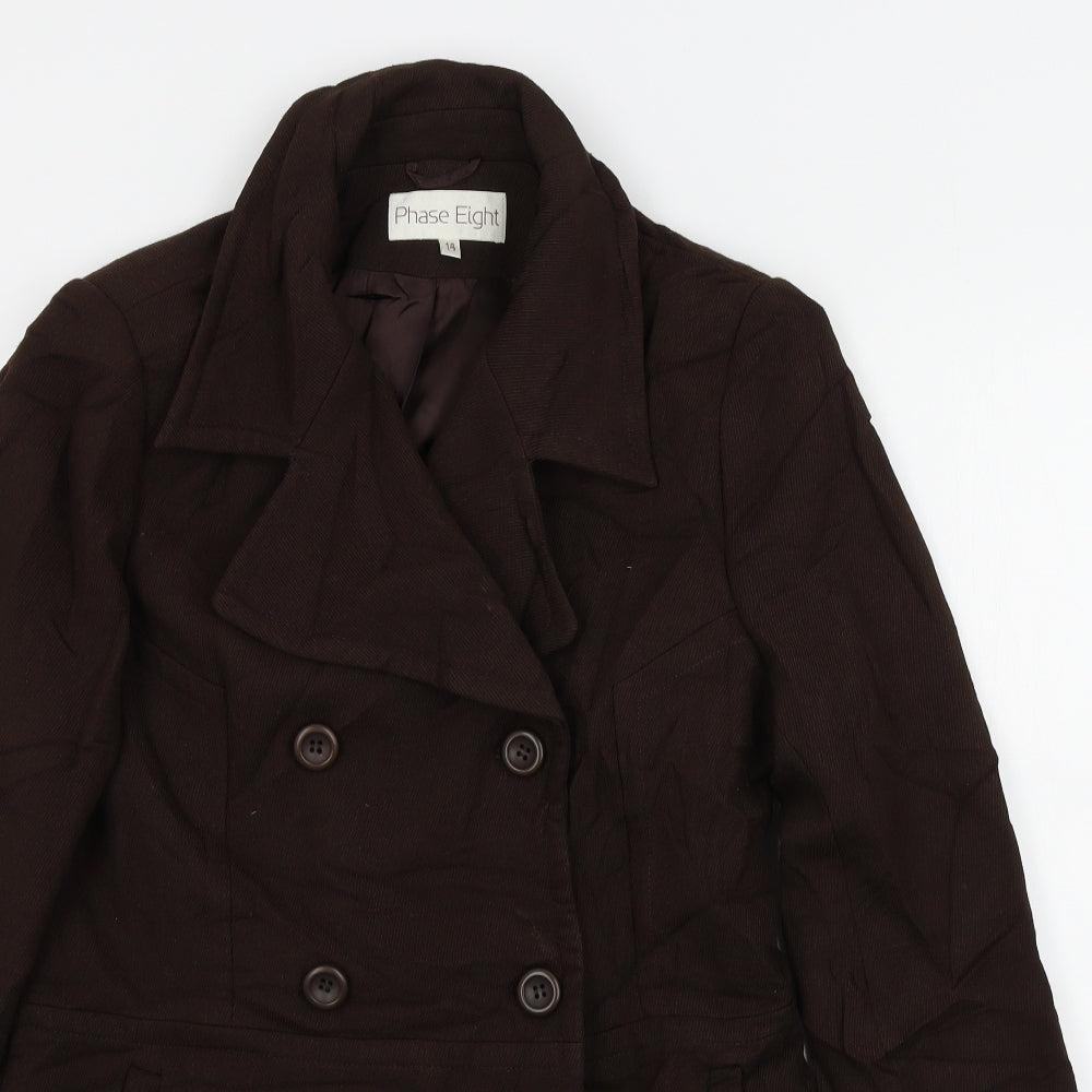 Phase Eight Womens Brown   Jacket  Size 14