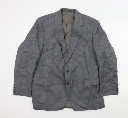 Mens UK Size 44 Wellington Regular Grey Suit Jacket