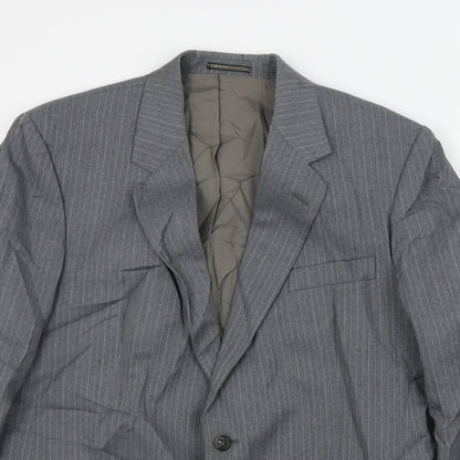 Mens UK Size 44 Wellington Regular Grey Suit Jacket