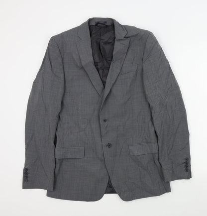 Mens UK Size 38 M&S Regular Grey Suit Jacket
