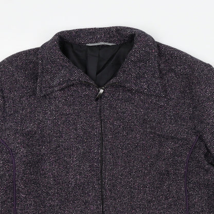 M&S Womens Purple   Jacket  Size 16