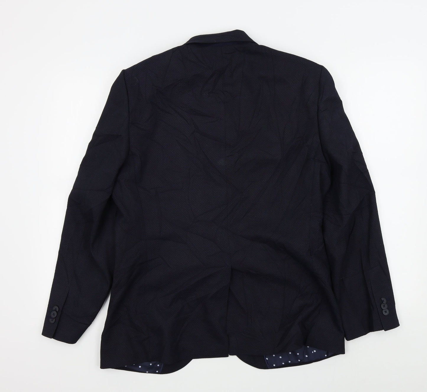 Mens UK Size 38 M&S Regular Blue Suit Jacket