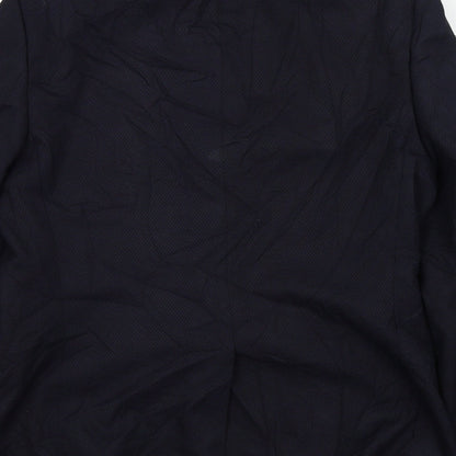 Mens UK Size 38 M&S Regular Blue Suit Jacket