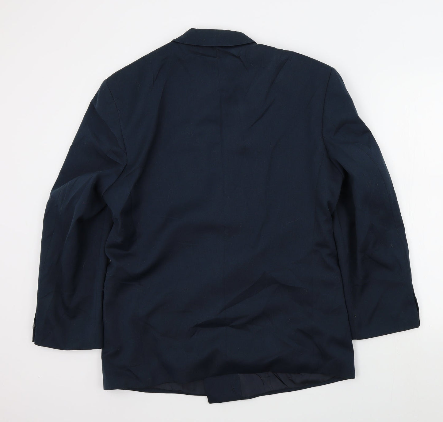 Mens UK Size 44 C&A Regular Blue Suit Jacket