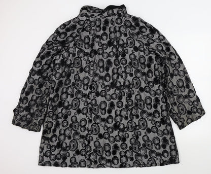 Womens UK Size M Roman Black Jacket