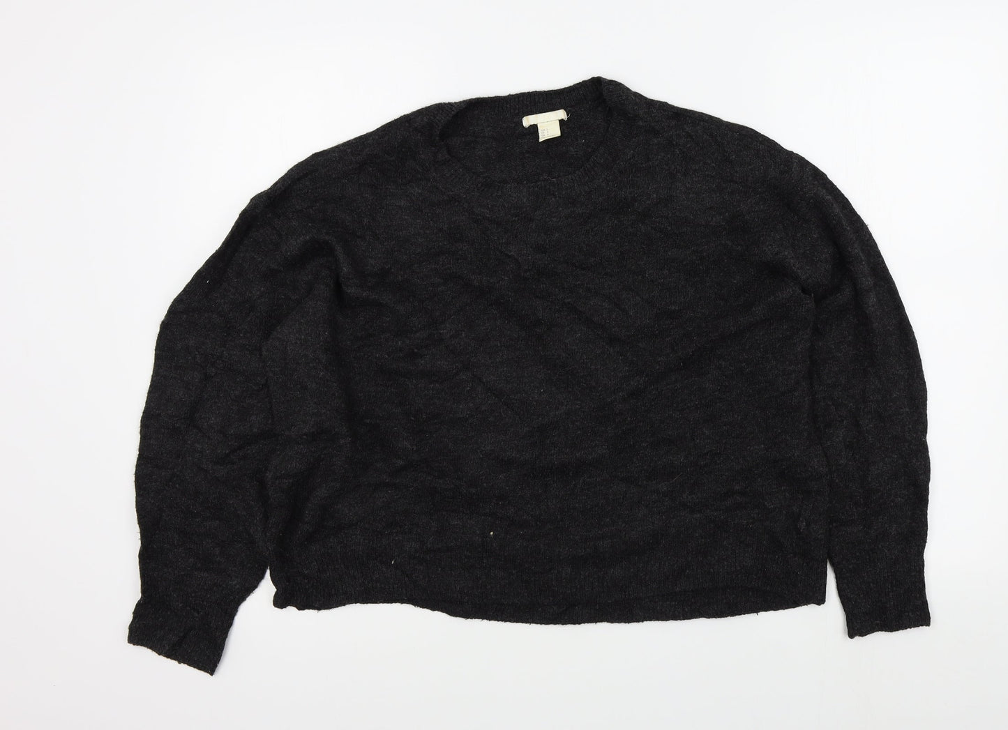 Womens UK Size S H&M Grey Pullover Jumper
