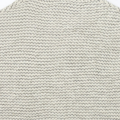 Womens UK Size 10 Afibel Beige Cardigan Jumper