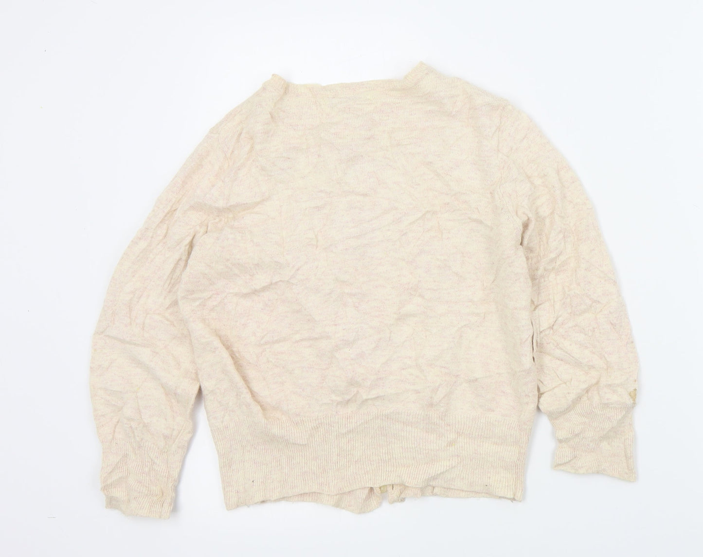 George Womens Beige   Cardigan Jumper Size 12