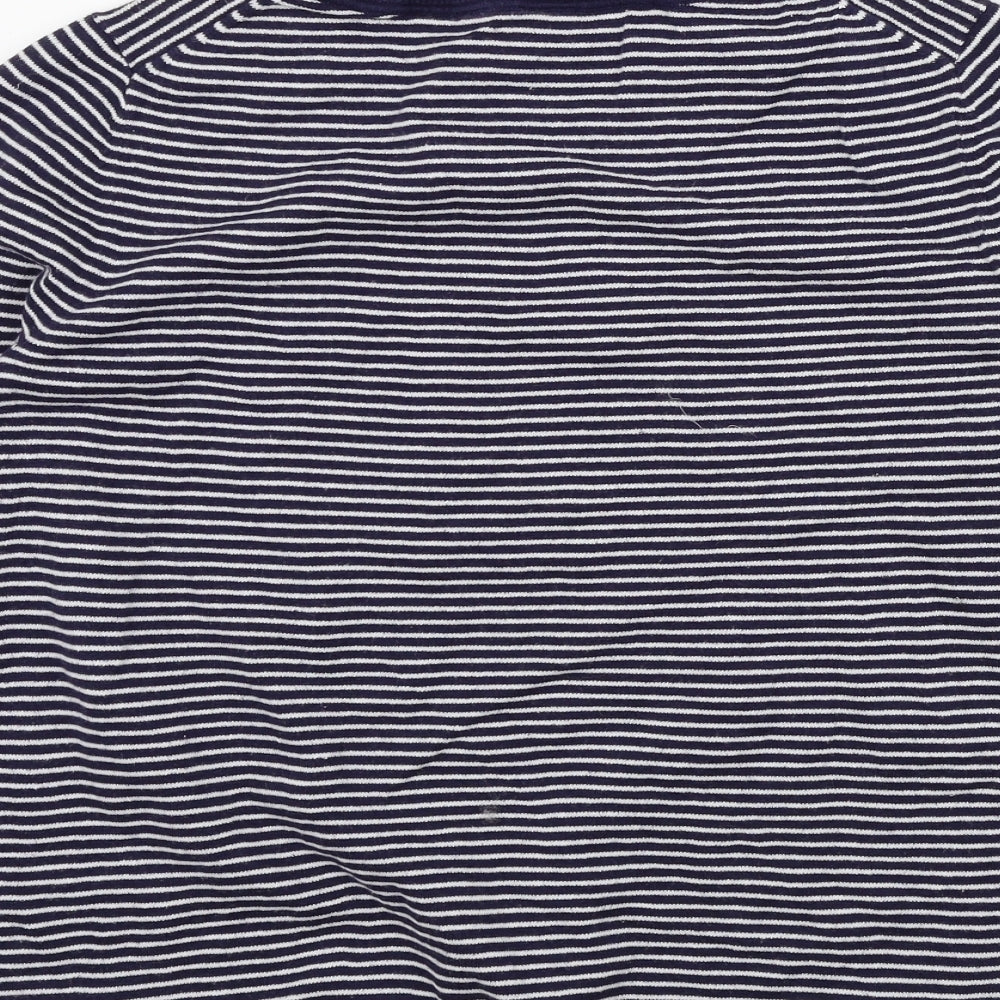Gap Womens Blue Striped  Pullover Jumper Size S