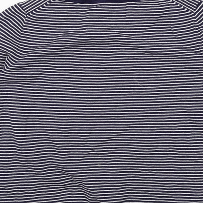 Gap Womens Blue Striped  Pullover Jumper Size S