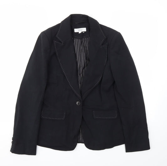NEXT Womens Black   Jacket Blazer Size 10