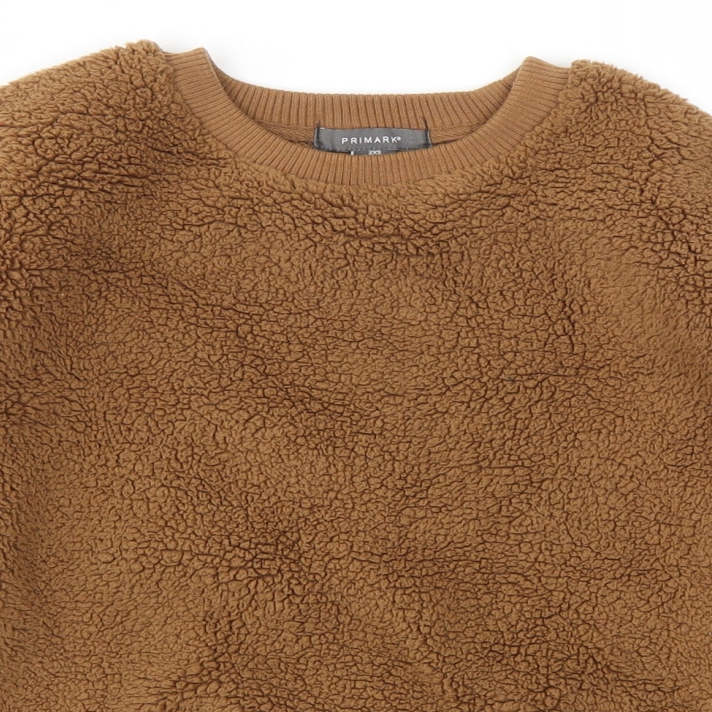 Primark Womens Brown   Pullover Jumper Size 2XS