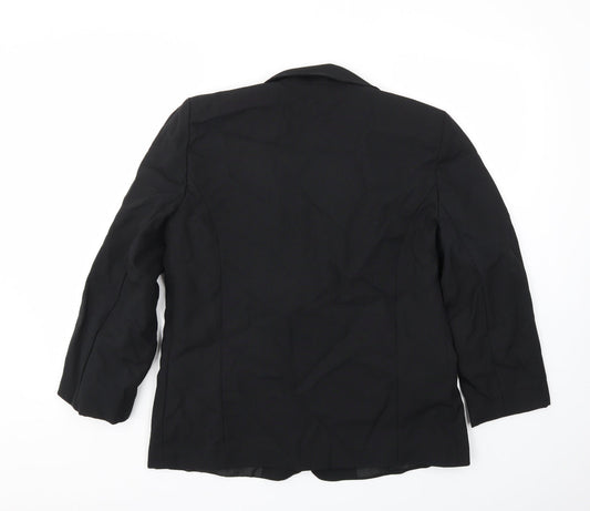 Debenhams Womens Black   Jacket Blazer Size 12