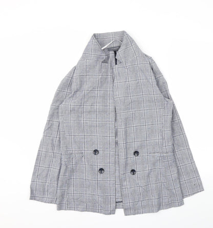 Primark Womens Grey   Jacket Blazer Size 10