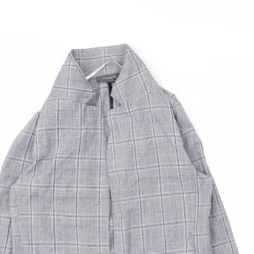 Primark Womens Grey   Jacket Blazer Size 10