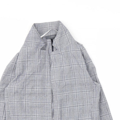Primark Womens Grey   Jacket Blazer Size 10