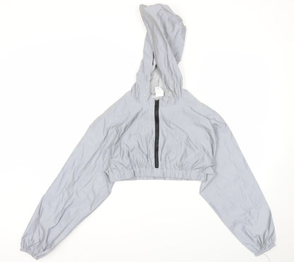 Womens UK Size L Preworn Grey Jacket