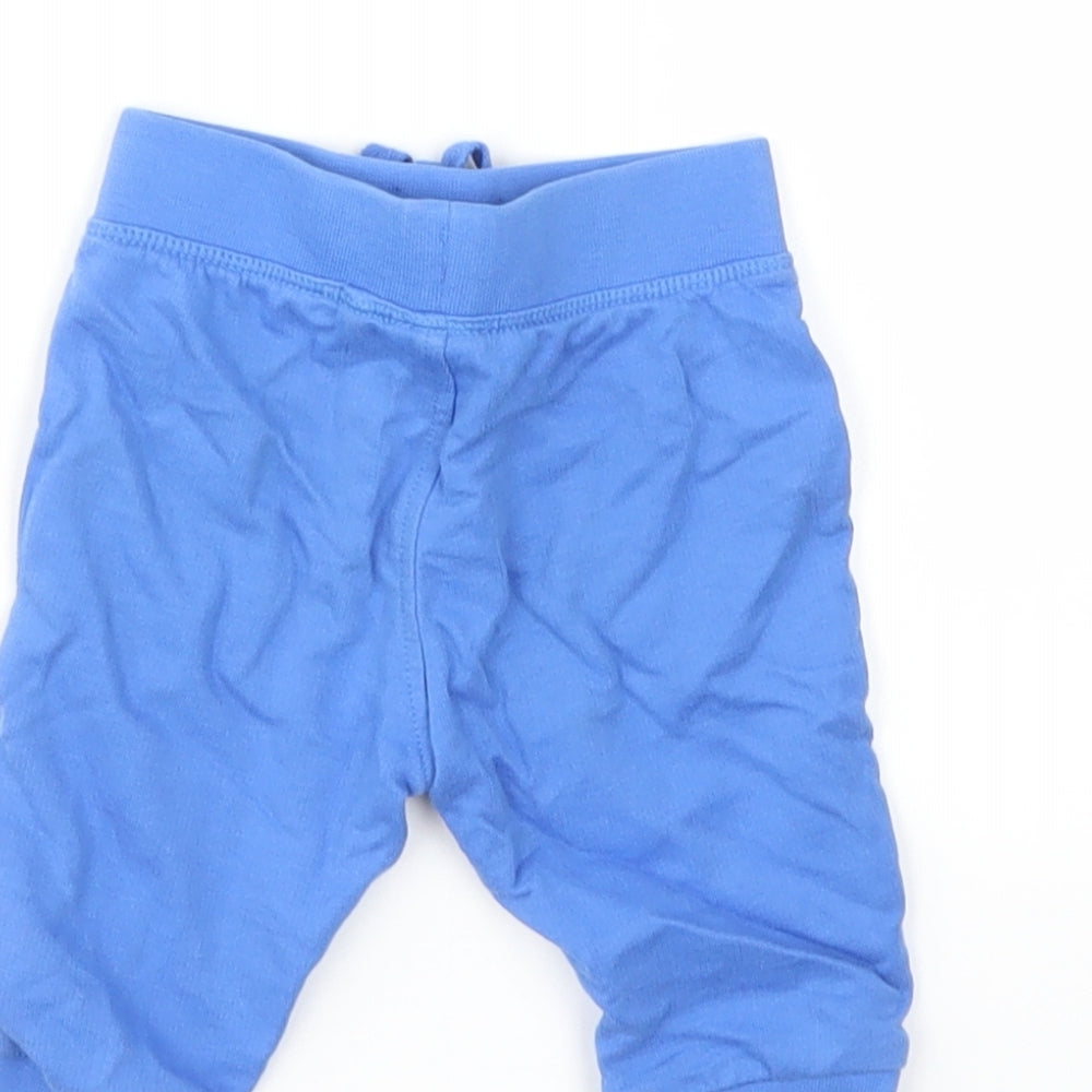 TU Boys Blue   Jogger Leggings Size 3-6 Months