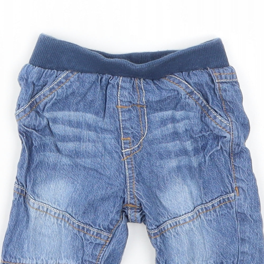 George Boys Blue   Capri Leggings Size 3-6 Months