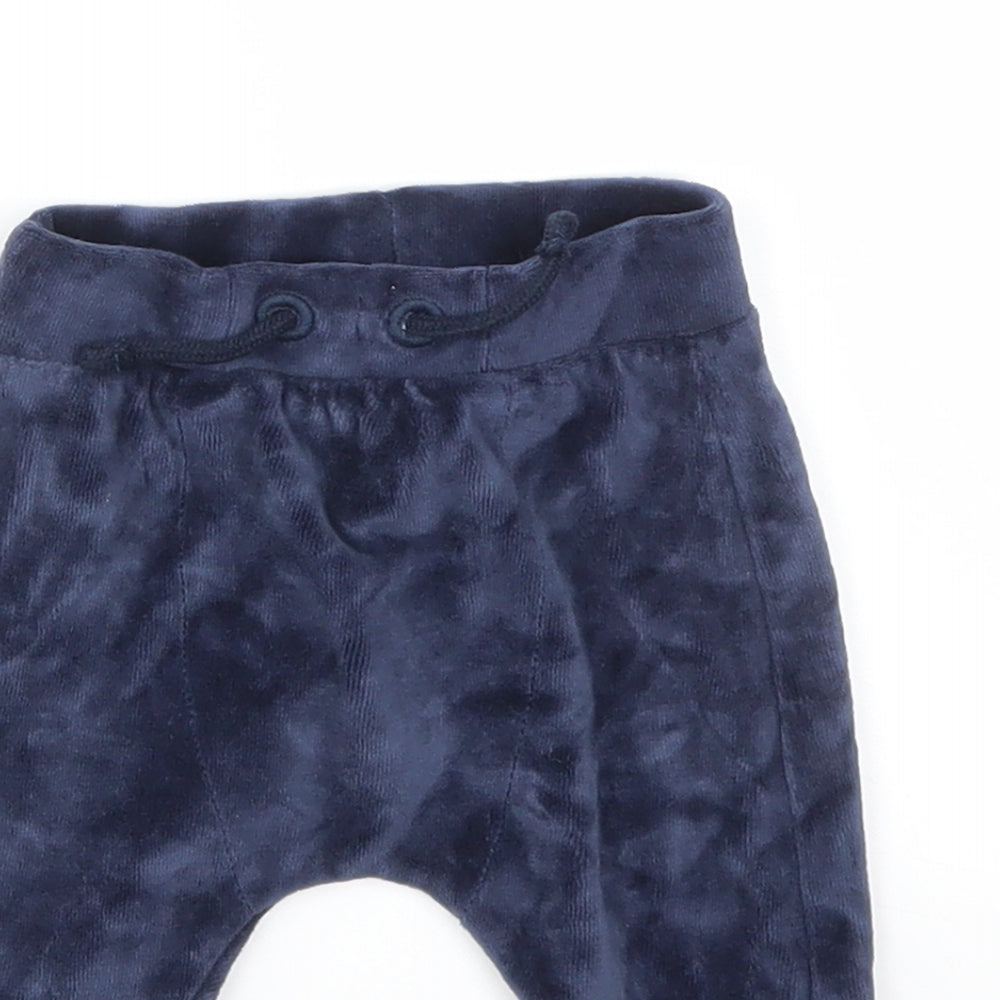 TU Boys Blue   Capri Trousers Size 3-6 Months
