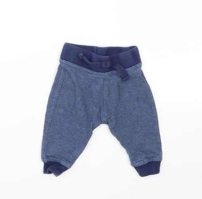LILY&DAN Boys Blue   Capri Leggings Size 3-6 Months