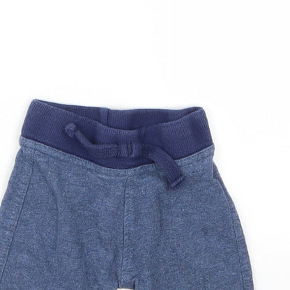 LILY&DAN Boys Blue   Capri Leggings Size 3-6 Months