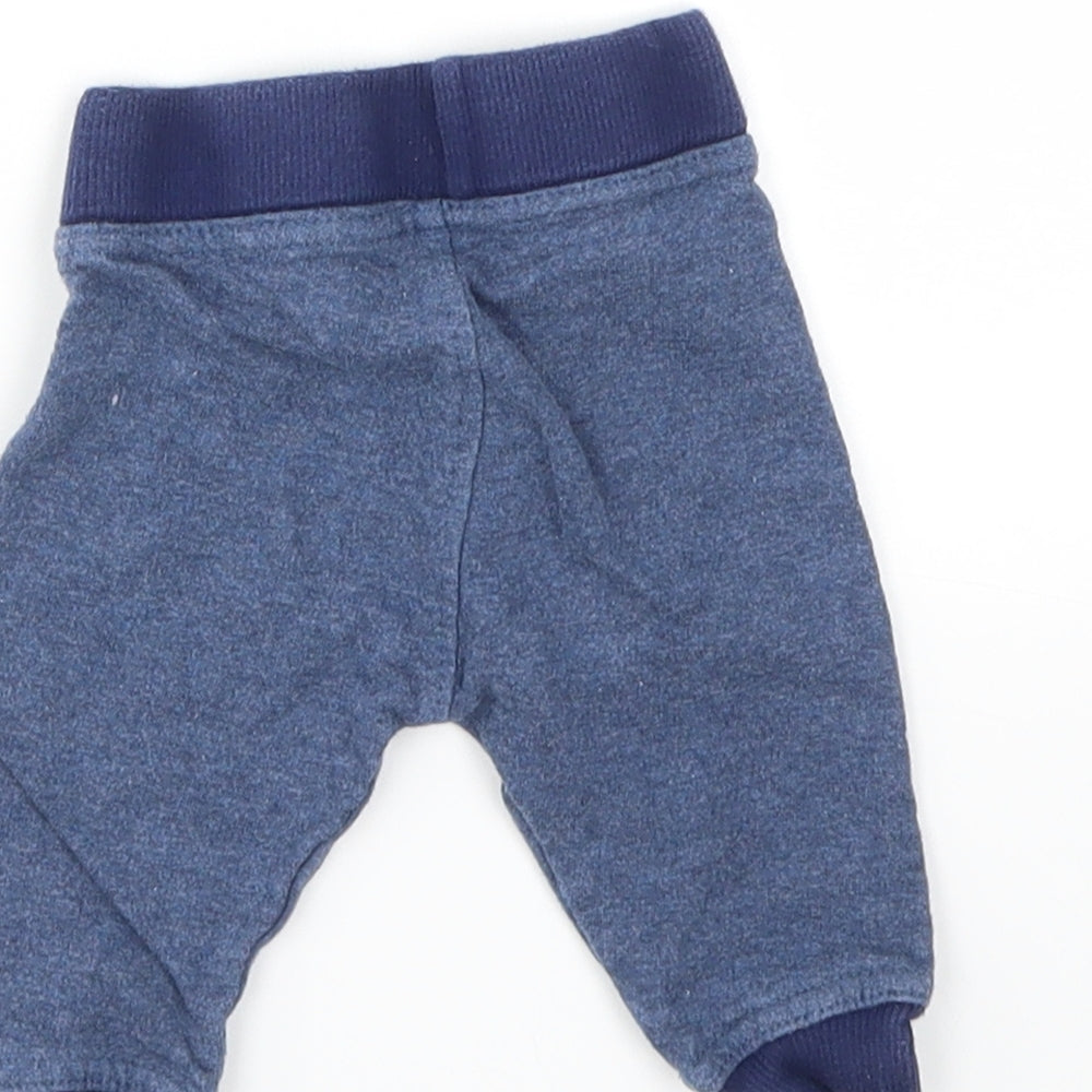 LILY&DAN Boys Blue   Capri Leggings Size 3-6 Months