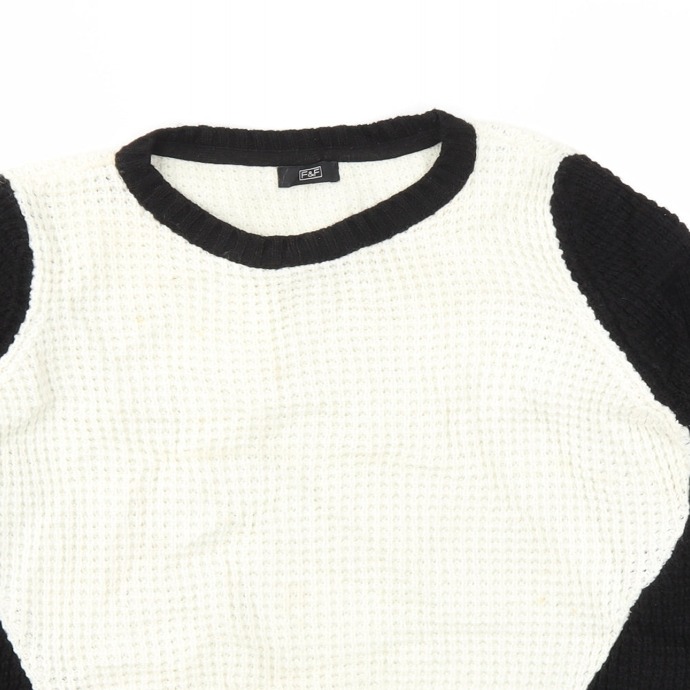F&F Womens Black   Pullover Jumper Size 16