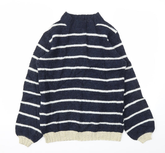 Womens UK Size XS NEXT Blue Pullover Jumper